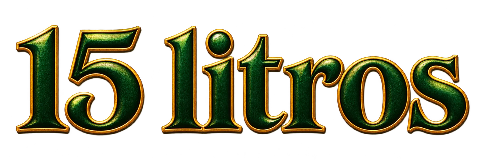 15 litros